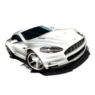 Коллекционная модель автомобиля Aston Martin DBS - HW Showroom 2013, белая, Hot Wheels, Mattel [X1952] Коллекционная модель автомобиля Aston Martin DBS - HW Showroom 2013, белая, Hot Wheels, Mattel [X1952]