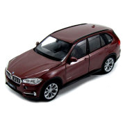 Модель автомобиля BMW X5, коричневая, 1:24, Welly [24052]