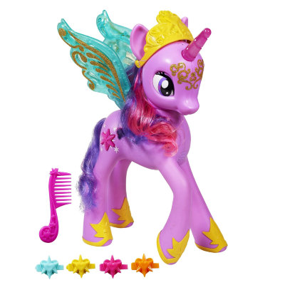 * Игровой набор &#039;Принцесса Сумеречная Искорка&#039; (Princess Twilight Sparkle), большая говорящая пони, со световыми эффектами, русская версия, My Little Pony [A3868] Игровой набор 'Принцесса Сумеречная Искорка' (Princess Twilight Sparkle), большая говорящая пони, со световыми эффектами, русская версия, My Little Pony [A3868]