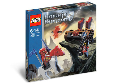 Конструктор &quot;Огненная катапульта&quot;, серия Lego Knights Kingdom [8873] Конструктор "Огненная катапульта", серия Lego Knights Kingdom [8873]