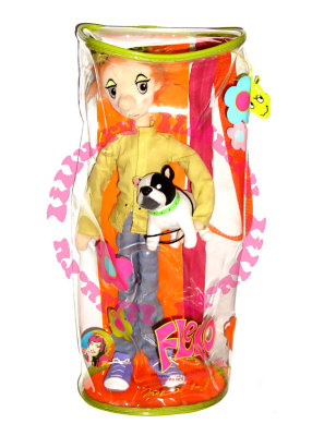 Мягкая игрушка-кукла Simone с французским бульдогом, 37 см, Flexo, Jemini [150359/150363] Мягкая игрушка-кукла Simone с французским бульдогом, 37 см, Flexo, Jemini [150359/150363]