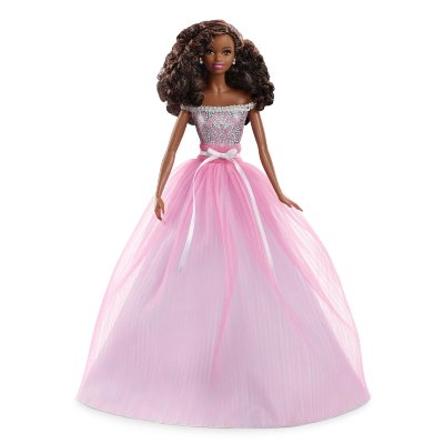 Кукла &#039;Пожелания ко дню рождения 2017&#039; (Birthday Wishes 2017), афроамериканка, коллекционная Barbie, Mattel [DVP50] Кукла 'Пожелания ко дню рождения 2017' (Birthday Wishes 2017), афроамериканка, коллекционная Barbie, Mattel [DVP50]