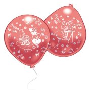 Набор воздушных шариков 'Рождение девочки', 10 шт, Everts [48967]