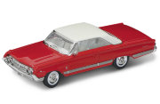 Модель автомобиля Mercury Marauder 1964, бело-красная, 1:43, Yat Ming [94250WR]