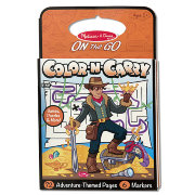 Набор для детского творчества 'Клад' с блокнотом, On the Go - Color-N-Carry, Melissa&Doug [5391]