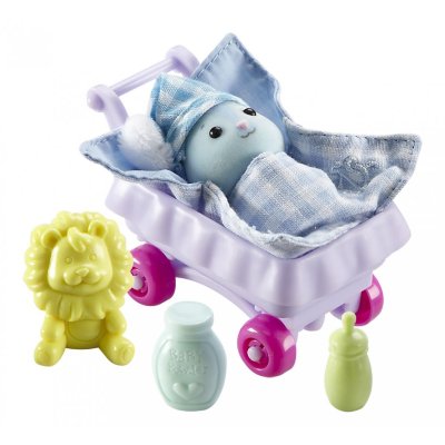Подарочный набор с хомячком-малышом Hutch и коляской, Zhu Zhu Babies [81095] Подарочный набор с хомячком-малышом Hutch и коляской, Zhu Zhu Babies [81095]