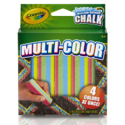 Цветные толстые мелки для асфальта 'Многоцветные', 5 штук, Crayola [03-5805]