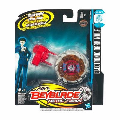 Волчок Electronic Dark Wolf и пусковое устройство, со светом и звуком, BeyBlade Metal Fusion, Hasbro [19499] Волчок Electronic Dark Wolf и пусковое устройство, со светом и звуком, BeyBlade Metal Fusion, Hasbro [19499]