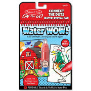 Набор для детского творчества 'Прояви цвета и соедини точки' с блокнотом, On the Go - Water Wow!, Melissa&Doug [9485]