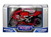 Модель гоночного мотоцикла, красная, 1:18, Autotime [10642-00]