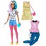 Кукла Барби с дополнительными нарядами, миниатюрная (Petite), из серии 'Мода' (Fashionistas), Barbie, Mattel [DTF05] - Кукла Барби с дополнительными нарядами, миниатюрная (Petite), из серии 'Мода' (Fashionistas), Barbie, Mattel [DTF05]