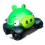 Коллекционная модель автомобиля Angry Birds Minion - HW City 2014, зеленая, Hot Wheels, Mattel [BFC90] - BFC90.jpg