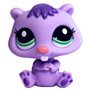 Игрушка 'Петшоп из мешка - сиреневый Бобёр', серия 6, Littlest Pet Shop, Hasbro [38654-2592]