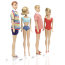 Коллекционный набор кукол 'Двойная дата - 50-я годовщина' (Double Date 50th Anniversary), Gold Label, Barbie, Mattel [BDH36] - BDH36-6.jpg