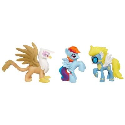 Набор мини-пони &#039;Клаудсдейл&#039; (Cloudsdale) - Rainbow Dash, Gilda the Griffon, Wonder Bolts, My Little Pony [A0268] Набор мини-пони 'Клаудсдейл' (Cloudsdale) - Rainbow Dash, Gilda the Griffon, Wonder Bolts, My Little Pony [A0268]
