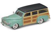Модель автомобиля Ford Woody 1948, зеленая, 1:43, Yat Ming [94251G]
