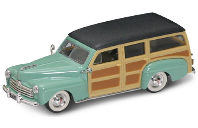 Модель автомобиля Ford Woody 1948, зеленая, 1:43, Yat Ming [94251G] Модель автомобиля Ford Woody 1948, зеленая, 1:43, Yat Ming [94251G]