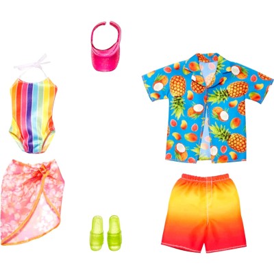 Набор одежды для Барби и Кена, из серии &#039;Мода&#039;, Barbie [HJT39] Набор одежды для Барби и Кена, из серии 'Мода', Barbie [HJT39]