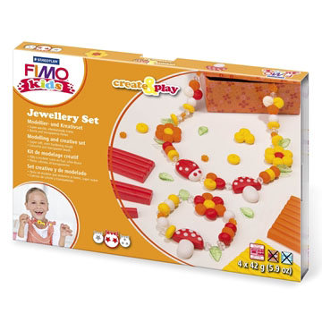 Набор для творчества с полимерной глиной &#039;Цветы&#039;, FIMO Kids - Create &amp; Play, FIMO [8033-02] Набор для творчества с полимерной глиной 'Цветы', FIMO Kids - Create & Play, FIMO [8033-02]