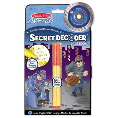 Блокнот для путешествий &#039;Декодер секретов&#039;, On the Go - Secret Decoder, Melissa&amp;Doug [5248] Блокнот для путешествий 'Декодер секретов', On the Go - Secret Decoder, Melissa&Doug [5248]