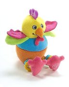 Курица с цыпленком (кудахчет). Подвесная игрушка (Peek-a-Boo Pals - Chic Chick, Tiny Love, 5103100) 