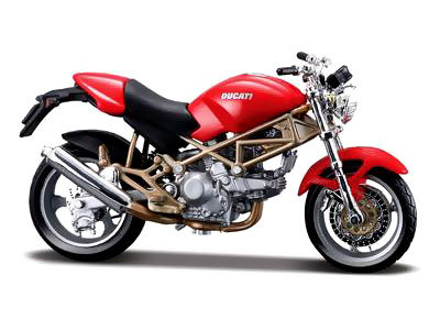 Модель мотоцикла Ducati Monster 899, 1:18, красная, Bburago [18-51031] Модель мотоцикла Ducati Monster 899, 1:18, красная, Bburago [18-51031]