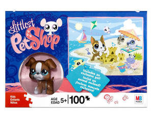Пазл 'Пляж' (+ 1 зверюшка: Боксер), 100 элементов, Littlest Pet Shop [40624b] Пазл 'Пляж' (+ 1 зверюшка: Боксер), 100 элементов, Littlest Pet Shop [40624b]