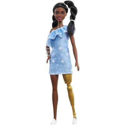 Кукла Барби с протезом, обычная (Original), из серии &#039;Мода&#039; (Fashionistas), Barbie, Mattel [GYG09] Кукла Барби с протезом, обычная (Original), из серии 'Мода' (Fashionistas), Barbie, Mattel [GYG09]