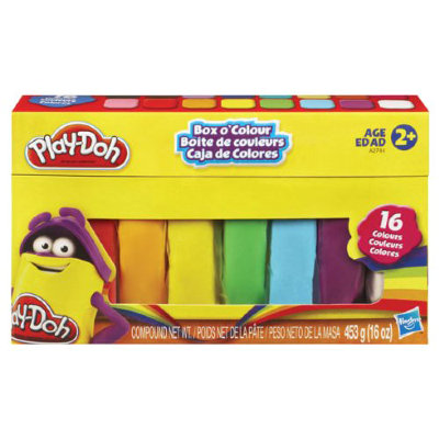 Набор пластилина 16 цветов, Play-Doh, Hasbro [A2744] Набор пластилина 16 цветов, Play-Doh, Hasbro [A2744]