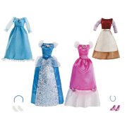 Набор одежды для кукол 'Наряды Золушки', из серии 'Принцессы Диснея', Mattel [X4129]