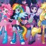 Пазл 'Девушки Эквестрии' (My Little Pony Equestria Girls), металлик, 160 элементов, Trefl [30005] - 30005-1.jpg