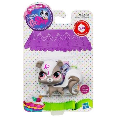 Одиночная зверюшка-сладкоежка 'Скунс Pepper Clark', Sweetest Littlest Pet Shop [A1336] Одиночная зверюшка-сладкоежка 'Скунс Pepper Clark', Sweetest Littlest Pet Shop [A1336]