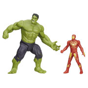 Игровой набор 'Savage Hulk and Ultron Hunter Iron Man', 10 см, Avengers. Age of Ultron, Hasbro [B2477]