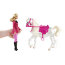 Игровой набор 'Барби тренирует лошадку' с куклой и ходячей лошадкой, Barbie, Mattel [Y6858] - Y6858-5.jpg