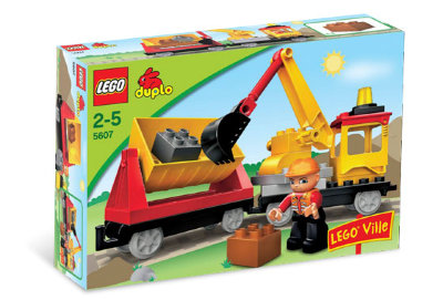 Конструктор &quot;Поезд для ремонта путей&quot;, серия Lego Duplo [5607] Конструктор "Поезд для ремонта путей", серия Lego Duplo [5607]