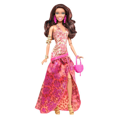 Шарнирная кукла Барби, из серии &#039;Звезды подиума&#039; (Fashionistas), Barbie, Mattel [Y7498] Шарнирная кукла Барби, из серии 'Звезды подиума' (Fashionistas), Mattel [Y7498]