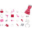 Подарочный набор 'Календарь открытий', 24 аксессуара для Барби, Barbie [CLR43] - Подарочный набор 'Календарь открытий', 24 аксессуара для Барби, Barbie [CLR43]