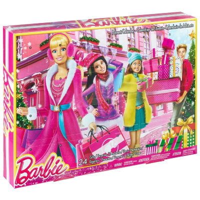 Подарочный набор &#039;Календарь открытий&#039;, 24 аксессуара для Барби, Barbie [CLR43] Подарочный набор 'Календарь открытий', 24 аксессуара для Барби, Barbie [CLR43]