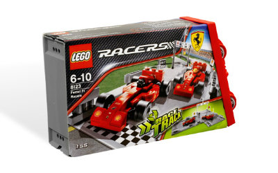 Конструктор &#039;Гонщики Феррари F1&#039;, серия Lego Racers [8123] Конструктор 'Гонщики Феррари F1', серия Lego Racers [8123]