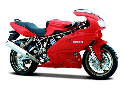 Модель мотоцикла Ducati Supersport 900, 1:18, красная, Bburago [18-51032] Модель мотоцикла Ducati Supersport 900, 1:18, красная, Bburago [18-51032]