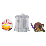 Комплект из 2 фигурок 'Angry Birds Star Wars II. Mace Windu & Luke Skywalker', TelePods, Hasbro [A6058-48]