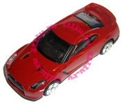 Модель автомобиля Nissan GT-R 2009, красная, 1:43, серия 'Street Fire', Bburago [18-30000-16]