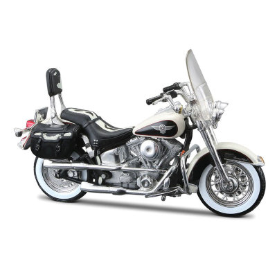 Модель мотоцикла Harley-Davidson FLSTN Heritage Softail 1993, 1:18, Maisto [31360-02] Модель мотоцикла Harley-Davidson FLSTN Heritage Softail 1993, 1:18, Maisto [31360-02]