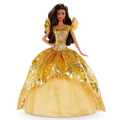 Кукла Барби &#039;Рождество-2020&#039; (2020 Holiday Barbie), латиноамериканка, коллекционная, Mattel [GNR94/GHT56] Кукла Барби 'Рождество-2020' (2020 Holiday Barbie), латиноамериканка, коллекционная, Mattel [GNR94/GHT56]