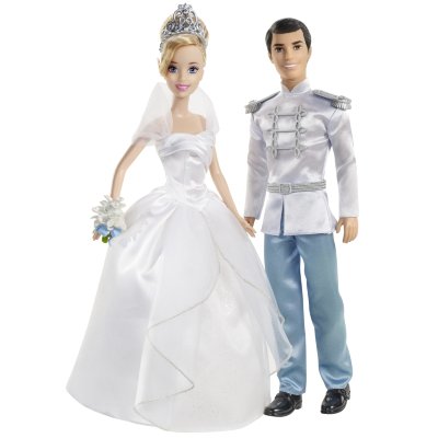 Набор кукол 'Свадьба Золушки и принца' (Cinderella - Fairytale Wedding), из серии 'Принцессы Диснея', Mattel [X2846] Набор кукол 'Свадьба Золушки и принца' (Cinderella - Fairytale Wedding), из серии 'Принцессы Диснея', Mattel [X2846]