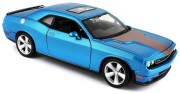 Модель автомобиля Dodge Challenger SRT8 (2008), голубая, 1:24, Maisto [31280]