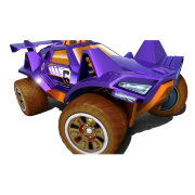 Коллекционная модель автомобиля Quicksand -HW Stunt 2013, оранжево-фиолетовая, Hot Wheels, Mattel [X1728]
