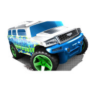 Коллекционная модель автомобиля Rockster - HW City 2013, бело-голубая, Mattel [X1689]