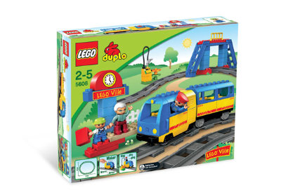 * Конструктор &#039;Пассажирский поезд&#039;, серия Lego Duplo [5608] Конструктор 'Пассажирский поезд', серия Lego Duplo [5608]