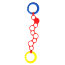 * Держатель для подвесных игрушек (O-Link), желто-синий, Oball [81055-1] - 81055-1.jpg